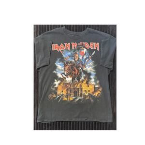 Iron Maiden “Maiden England Texas 2012” Tour T-Shirt – Eddie Graphic,Hanes Heavy